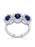 Anello Giorgio Visconti Donna TRILOGY ZAFFIRI in Oro bianco Zaffiro ABX15044Z